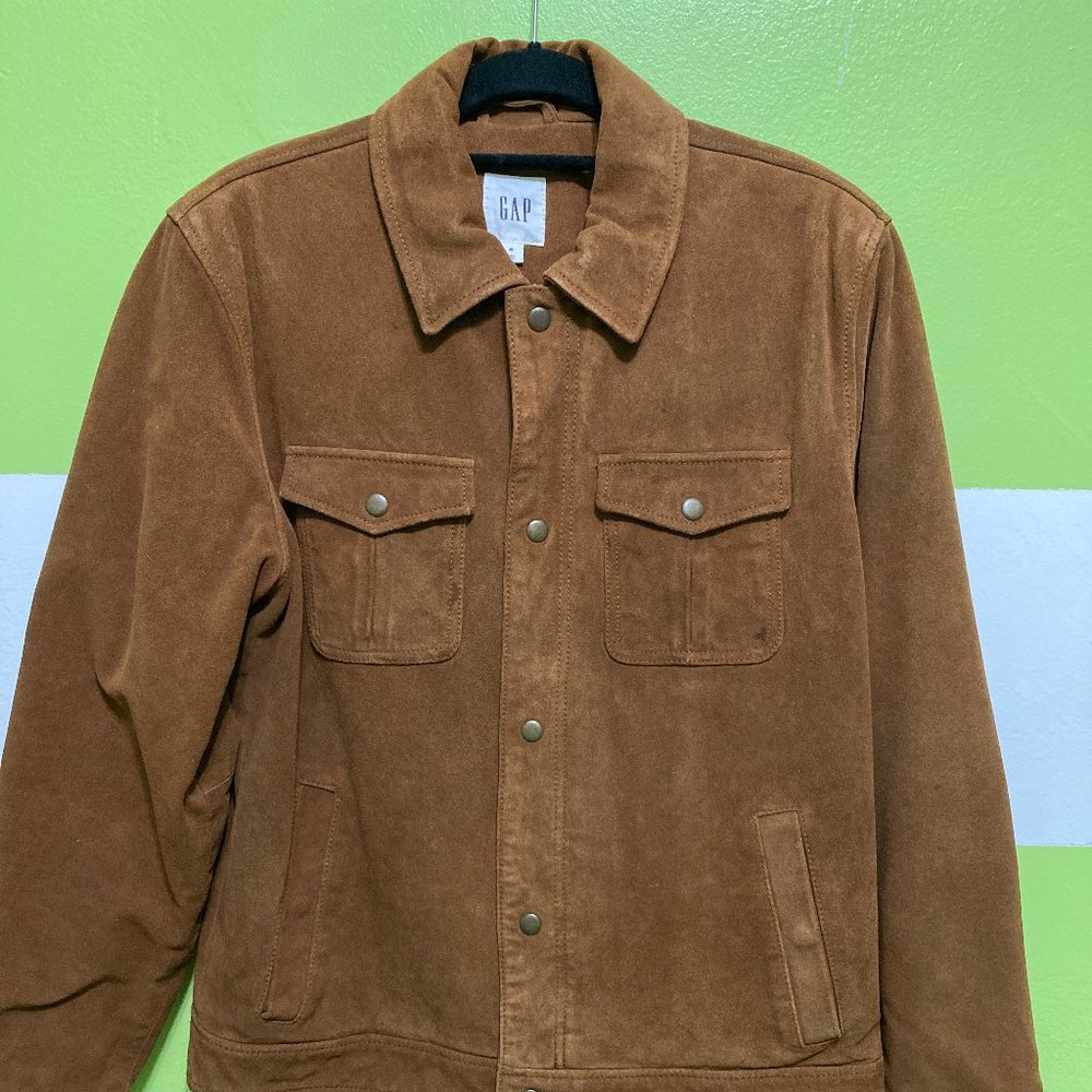Gap Suede Shirt Jacket